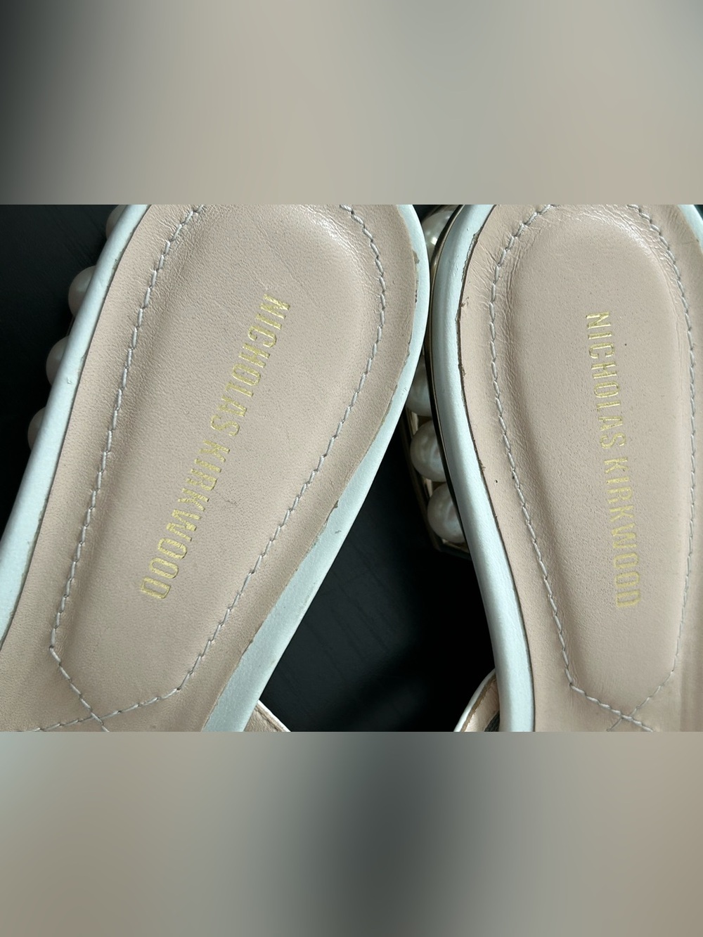 Nicholas Kirkwood Casati Nappa leather mules - Picture 7 of 14